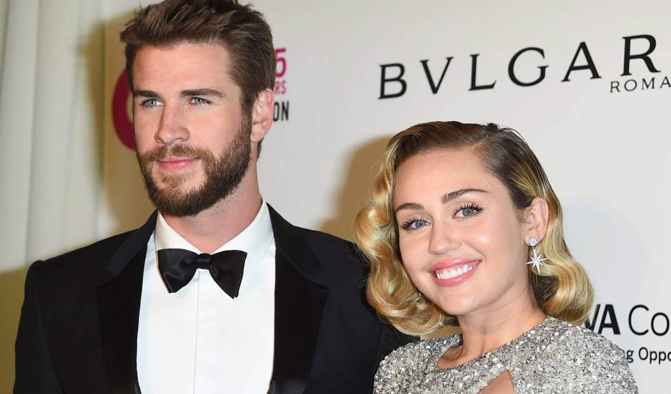 miley cyrus y su marido liam hemsworth