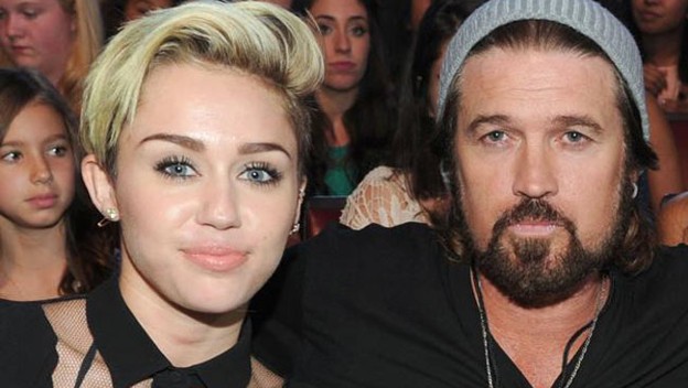 Miley cyrus y su padre billy ray cyrus