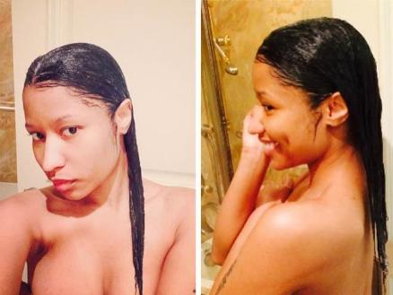 nicki minaj sin maquillar