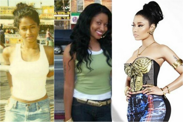 nicki minaj antes y despues