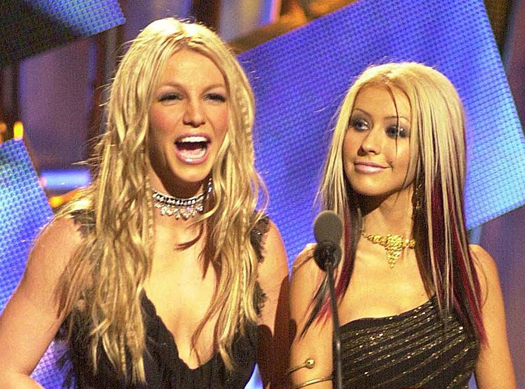 rivalidad entre britney spears y christina aguilera