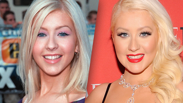 cristina aguilera transformacion