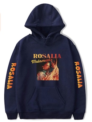 Sudadera de Rosalía en Amazon