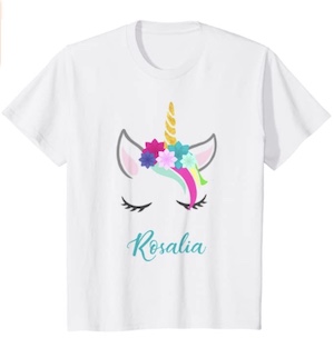 camiseta rosalia niña